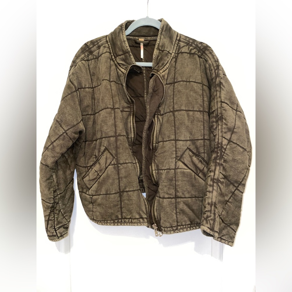Free People Dolman Quilted Jacket Size Small